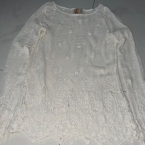 Gorgeous white cover up size medium